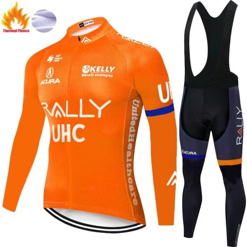 Winter ropa ciclismo 2020 TEAM UHC cycling jersey Bicycle JERSEY Cycling Pants Set Mens 20D gel pad Bicycle ropa de bicicleta