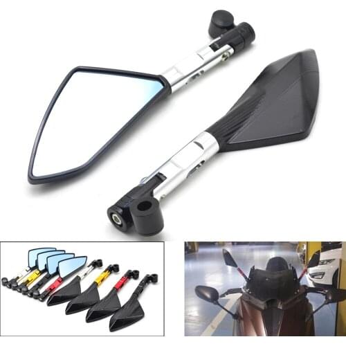 Universal Motorcycle Mirror Scooter Rearview Mirrors Moto Side Mirror For Yamaha T MAX TMAX 530 500 XMAX MT 07 03 09 R3 R6