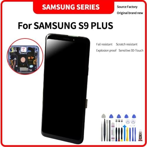 For samsung s9 plus lcd screen AMOLED LCD display High quality HD brand new screen assembly with Disassembly tools
