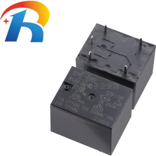 10PCS 100%Original New SONG CHUAN 812H-1C-C 812H-1C-C-12VDC 812H-1C-C-12V 812H-1C-C-DC12V 12A 5PINS 12VDC DC12V 12V Power Relay