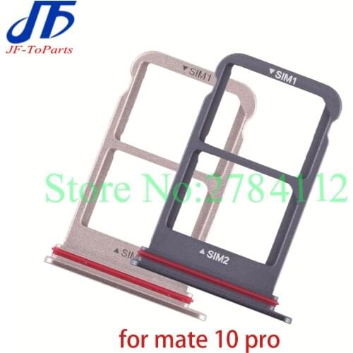 10Pcs For Huawei Mate 10 lite pro mate 9 pro SIM Card Slot SD Card Tray Holder Adapter Assembly Repair Parts Mobile Phone