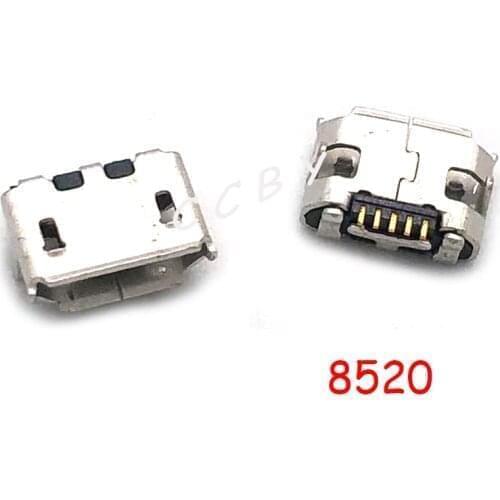 100PCS For Blackberry 8520 8530 8550 9700 9780 9300 9860 Micro Usb Charging Connector Plug Dock Socket Port