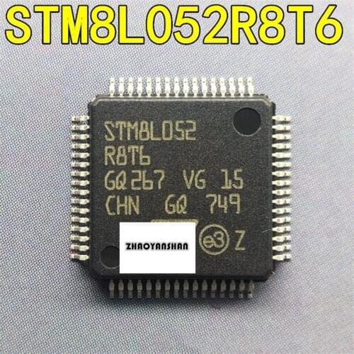 100pcs X STM8L052R8T6 STM8L052 LQFP64 NEW Free Shipping