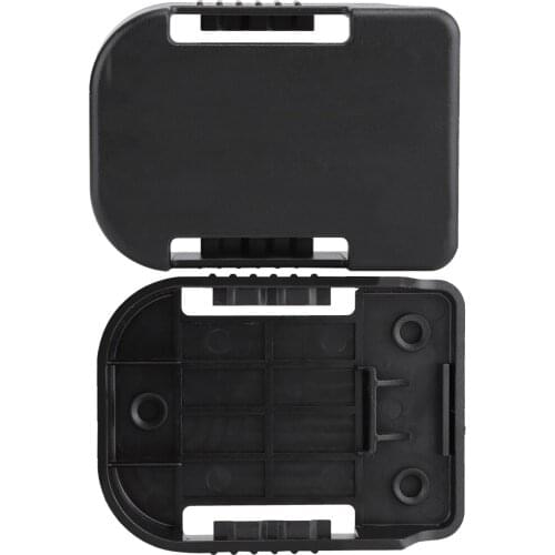5pcs Battery Holder Any Angle Battery Mount Strong Fixed Battery Holders Black For For Makita/Bosch 18V Tool Battery