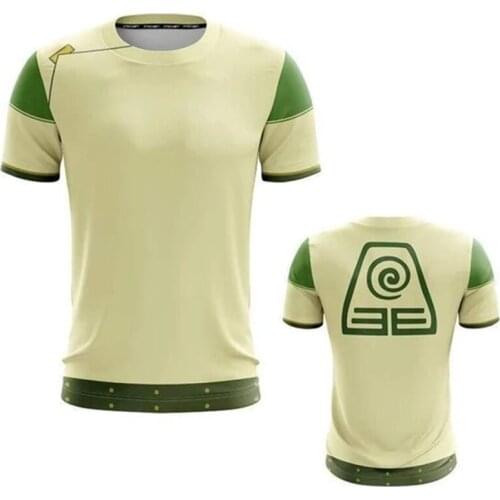 2021 Anime Avatar: The Last Airbender T-shirts Men Women 3D Printing Short Sleeve T shirts Casual Tops Tees Girls Boys Summer