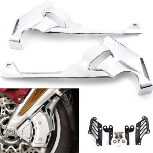 Chrome Motorcycle Front Caliper Cover Case For Honda Goldwing GL1800 DCT Tour Tour DCT Tour DCT Airbag 2018-up