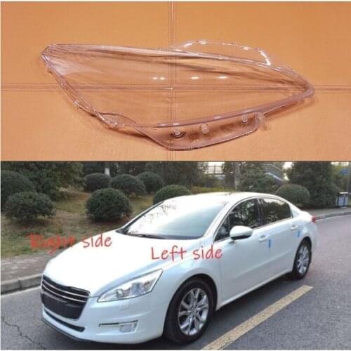 For Peugeot 508 2011 2012 2013 2014 Car Headlight cover Headlamp Lens Auto Shell Cover