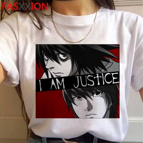 Death Note Shinigami Ryuk t shirt t-shirt male casual tumblr kawaii plus size couple t-shirt tshirt ulzzang