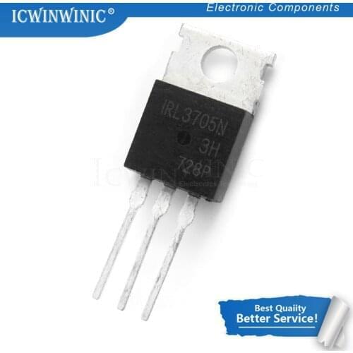50piece IRL3705N IRLB8721 HFA15TB60 IRF3808 IRF4227 LM317T IRF3205 Transistor TO-220 TO220 IRL3705 15TB60 IRF4227