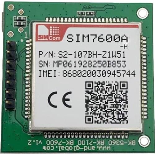 SIMCOM SIM7600A-H development board 4G LTE Cat4 B2/B4/B12/B5 GSM/GPRS/EDGE module 100% New&Original for North America
