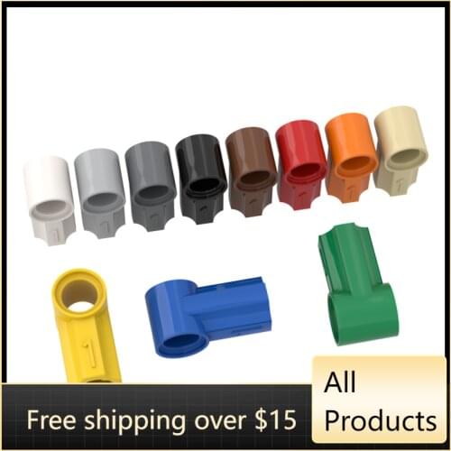 10PCS High-Tech Assemble Particle 32013 Cross Shaft Connector Building Blocks Kit Part Idea DIY Toys For Children Birthday Gifts