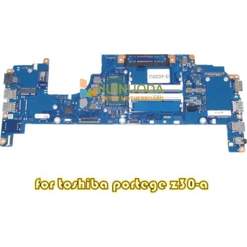 NOKOTION NEW FAUXSY4 A3805A For toshiba Portege Z30 Z30-A laptop motherboard I3-4030U CPU onboard