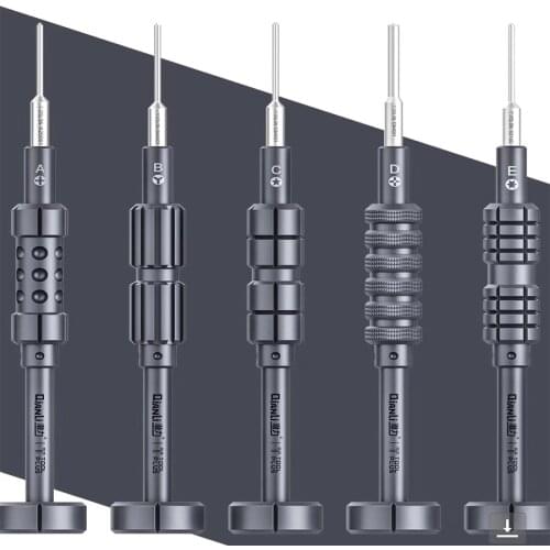 QIANLI IThor Disassemble 3D Bolt Driver For IPhone For Samsung Mobile Phone Repair Screwdriver With A B C D E Model
