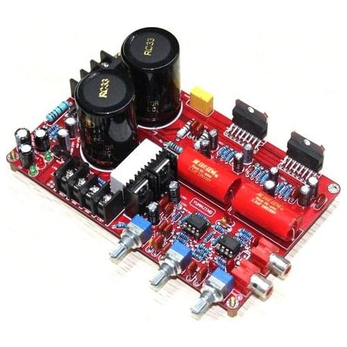 KYYSKB 85W * 2 TDA7294 Amplifier Board With a Pitch Using Original 2.0 channel AC Double20V-28V Amplifier Board