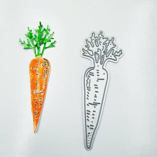 Cutting dies mold toy carrots metal crafts paper embossing DIY embossing Easter New Year