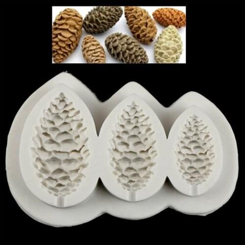 Pine cones Silicone Mold Fondant Mold Cake Decorating Tools Chocolate Mould