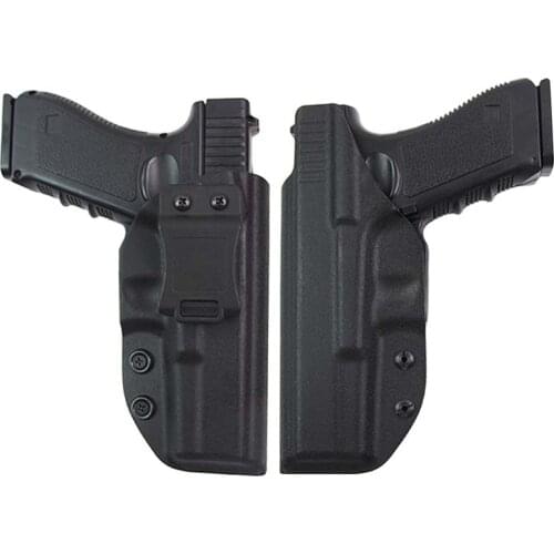 Tactical IWB Kydex Gun Holster For Glock 17 22 31 Airsoft Pistol Gun Holster Concealed Carry Case Outdoor Hunting Accessories
