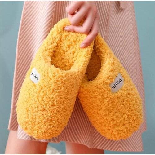 New Autumn Winter Women Men Slippers Bottom Soft insole Home Shoes Thick Slippers Indoor non-slip slide Comfortable footwear