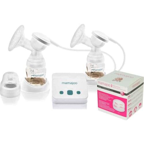 Elektronik USB Çiftli Göğüs Pompası 30 PCS OF MOTHERS MILK STORAGE BAGS GIFT