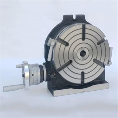 HV5 diameter 125mm vertical and horizontal milling machine horizontal vertical rotary table high precision