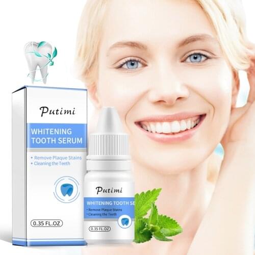 10/20/30Pcs Teeth Whitening Essence Clean Teeth to Remove Stains and Yellow Teeth Plaque Clean Oral Hygiene Whitening Serum Gel
