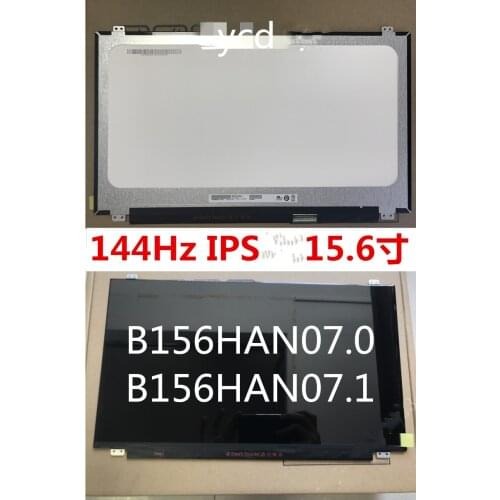 15.6 inch B156HAN07.1 B156HAN07.0 FHD ips computer display 1920 * 1080 144Hz 40Pin connector 72% color gamut LED display