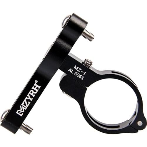 Bike Handlebar Water Bottle Cage Adapter Mount Adjustable for Mountain Road MTB Bicycle Cycling - Select Colors