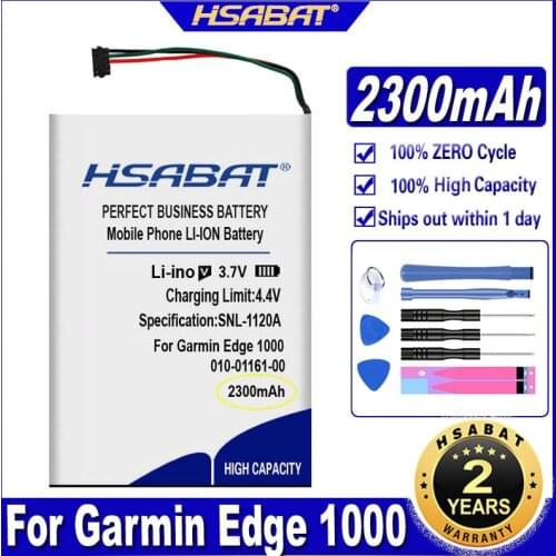 HSABAT 010-01161-00 1800mAh Battery for Garmin Edge 1000 Edge EXPLORE 1000 Approach G8 GPS Navigator 361-00035-06 DI44EJ18B60HK