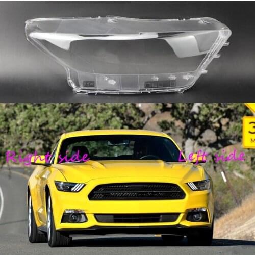 For Ford Mustang 2014 2015 2016 2017 Car Headlight cover Headlamp Lens Auto Shell Cover