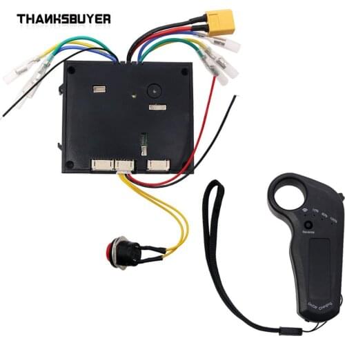 24-36V Electric Skateboard Controller Dual Motors with Remote Controller ESC Substitute Solid WX-T3