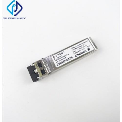 ERICSSON RDH102 50/1 FTLX8574D3BCL-E1 10G 850nm 0.3km SR Single-Mode SFP Optical Fiber Transceiver