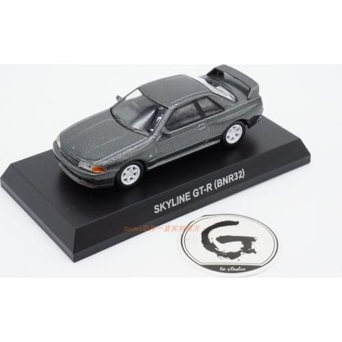 Kyosho 1/64 Nissan Skyline GTR Diecast Collection of Simulation Alloy Car Model Children Toys