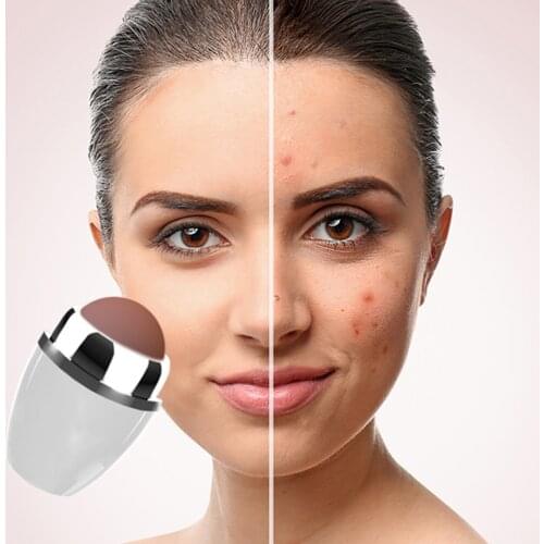 Face Oil Removing Oil Absorbing Volcanic Roller Reusable Facial Skincare Tool Face Rolling Stick Ball Absorbent