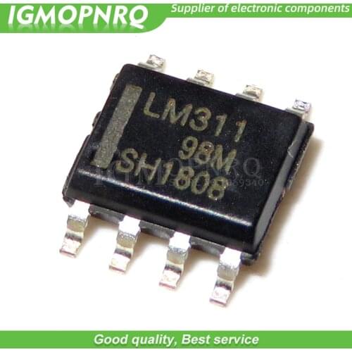 10pcs/lot LM311DR SOP-8 LM311D LM311 single channel comparator New Original