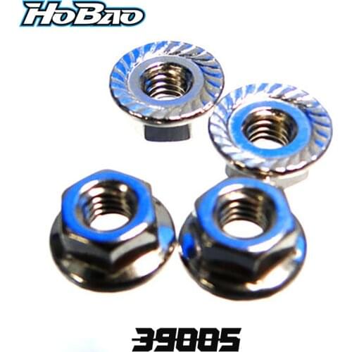 Original OFNA/HOBAO RACING 39005 NUT M4 WITH FLANGE For HYPER H4E PRO ON-ROAD
