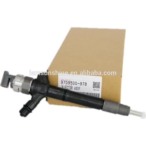 Original injector 095000-9780,23670-51031 for 1VD-FTV common rail