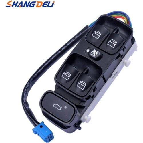 For MERCEDES C CLASS W203 C180 C200 C220 Front Left Electric Window Control Switch Window Regulator Button