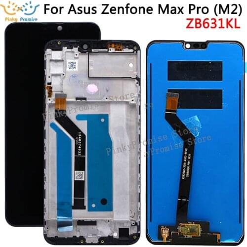 6.26'' New For Asus Zenfone Max Pro (M2) ZB631KL Full LCD DIsplay + Touch Screen Digitizer Assembly For Asus zb631kl lcd