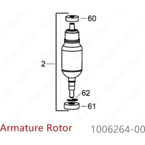 Armature Rotor For DEWALT D26441 1006264-00 Power Tool Accessories Electric tools part