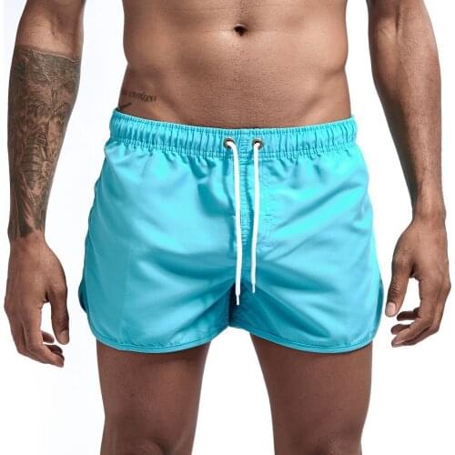 Pocket Swimming Shorts for Men Swimwear Man Swimsuit Swim Trunks Summer Bathing Beach Wear Surf Beach Short Board Pants Boxer