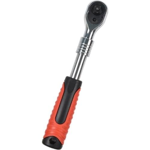 50LB 72 Tooth Telescopic Ratchet Wrench Fit for Universal Motorcycle Dirt Pit Bike Excellent Gift for Motorcycle Enthusiasts