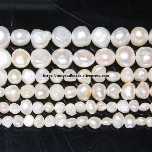 B Quality Genuine Natural Fresh Water Pearl Baroque Loose Beads 15" String Pick Size please