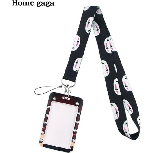 DB448 Anime Figure Cartoon Key Chain Lanyard Gifts For Kid Students Friends Phone USB Badge Holder Necklace