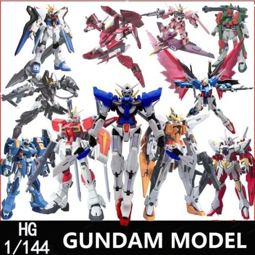 GAOGAO Gundam Model HG 1/144 Justice Freedom 00 Destiny Armor Unchained Mobile Assemble Model Action Figures