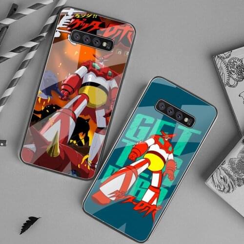 Getter Robo Machine Phone Case Tempered Glass For Samsung S20 Plus S7 S8 S9 S10 Plus Note 8 9 10 Plus
