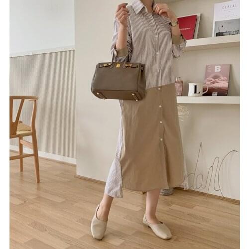 GRUIICEEN Fashionable Shirt Dresses