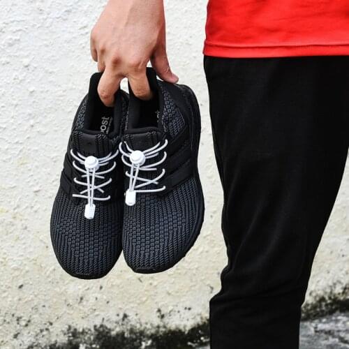 Lazy Shoelaces Child Safety Free Shoelace Buckle White Dot Elastic Elastic Rope Sports Shoelaces