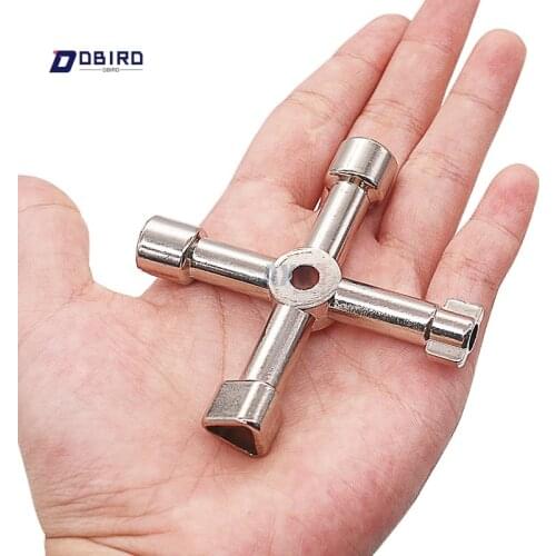 Elevator inside the triangle key wrench trolley train subway high iron meter distribution box control cabinet valve DBIRD