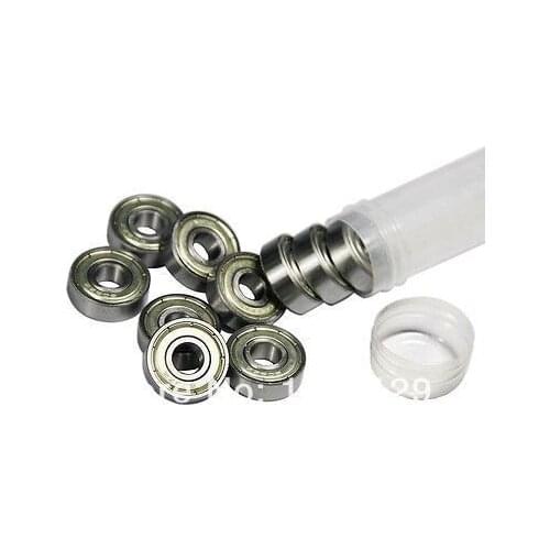 Geeetech 10PCS/LOT 3D Printer Balls Bearing 608ZZ ID8mm OD22mm Thickness7 608 2Z 608Z Miniature Ball Radial packed in a tube