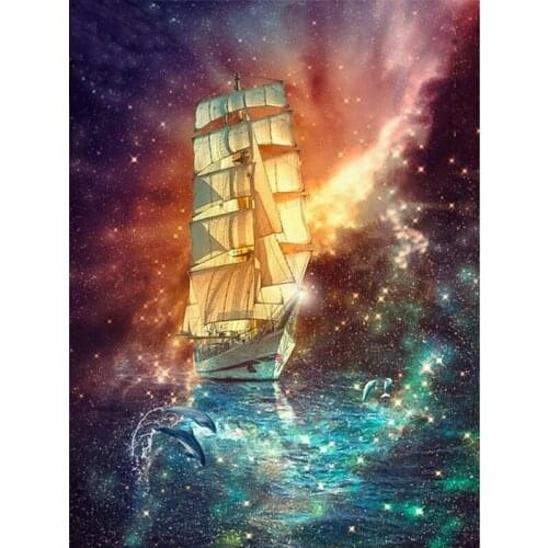 H2500 YIKEE diamont painting complet,diamond painting,diamond embroidery Starship